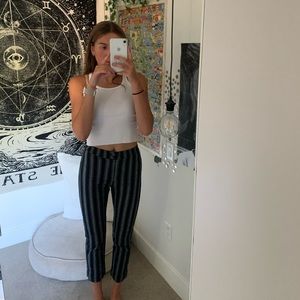 Brandy Melville Striped Tilden Pants